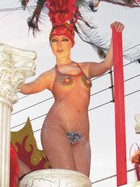 180.- Aspecto del desfile de Comparsas en el Carnaval Sayula 2011