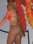 103.- Aspecto del desfile de Comparsas en el Carnaval Sayula 2011