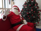Santa Claus visita al personal de ADS