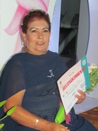 Mari del Refugio Galicia fué coronada Reina de la 3ra. Edad 2013 en Zapotiltic, Jal