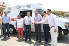 Tuxpan recibe Ambulancia y Equipamiento de Seguridad
