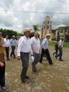 Aspecto de la Inauguración de la calle Nigromante en la Delegación de El Tulillo Mpio. de Tamazula, Jal. (Julio 2013)