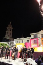 Aspecto del certamen y coronación de Josselín de El Pitayo, Reina de las Fiestas Patrias Tamazula 2013