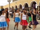 Aspecto del Desfile conmemorativo a la Revolución Mexicana en Zapotiltic, Jal. (2013)