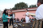 Aspecto de los Carros Alegóricos en San Andrés Ixtlán 2013
