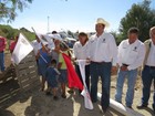 Inicia obra de Línea de agua potable en Huescalapa, Jal. (6 Dic. 2013)