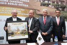 Aspecto del hermanamiento Tamazula-Mazcota y entrega de llaves de la Ciudad al Eminentísimo Cardenal José Francisco Robles Ortega