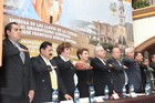 Aspecto del hermanamiento Tamazula-Mazcota y entrega de llaves de la Ciudad al Eminentísimo Cardenal José Francisco Robles Ortega