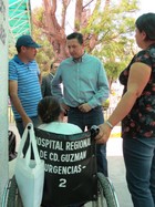 Atención personalizada al Hospital Regional realiza el Diputado Federal Salvador Barajas del Toro