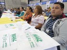 Aspecto de la Sala de Conferencias en el 1er. Congreso del MaÌz, Región Sur de Jalisco
