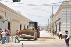 Se reanudó la circulación vehicular por la calle Colón
