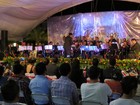 Orquesta Monumental presente en el pabellón cultural de la Feria Tuxpan 2014