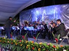 Orquesta Monumental presente en el pabellón cultural de la Feria Tuxpan 2014
