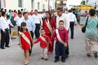 Aspecto del Desfile de Carros Alegóricos en Honor del Señor del Perdón de Zapotiltic, Jal