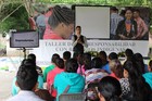 Reunión de trabajo con jóvenes becarios del programa becas indígenas