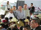 Directivos de MAGUSSA-JOHN DEERE y Productores en la visita de Peña Nieto a Zapotlán El Grande, Jal