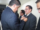 Aspecto de la toma de protesta de Victor Gónzalez Ruiz como Presidente de los Rotarios en Cd Guzmán, Jal