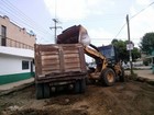 En marcha los trabajos para la pavimentación de la calle Carmen Serdán