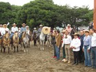 Aspecto de la Cabalgada 2014 Camino Real de Colima, Mezón de Colombo-Mezón de Atenquique