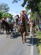 Aspecto de la CABALGATA en la Feria de Todos los Santos COLIMA 2014