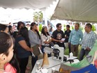 Aspecto de la Feria de la Ciencia y Tecnología CUSur 2014