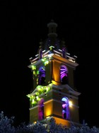 Impacta iluminación de la Parroquia de la Virgen del Sagrario en Tamazula, aportación de la Mayordomía 2015