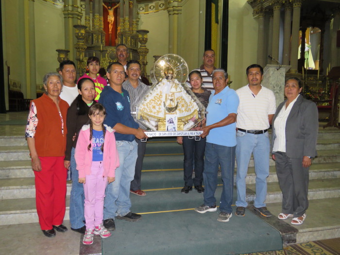 San José de Zapotlán a pie rumbo a Talpa