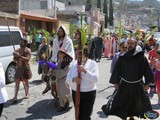 Tradicional Procesión de Domingo de Ramos en el Barrio de La Merced de Cd. Guzmán, Jal.