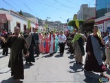 Procesión de Palmas en Domingo de Ramos en el Barrio de La Merced