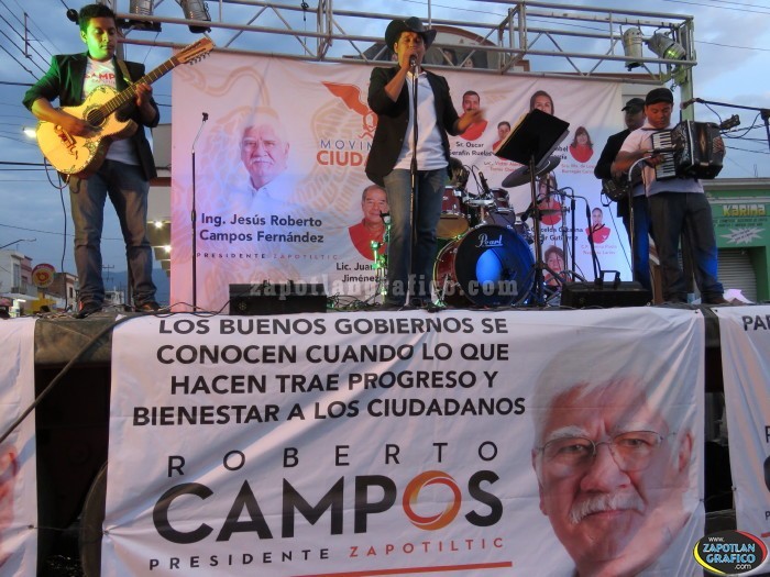 Roberto Campos Fernandes del Movimiento Ciudadano va por Zapotiltic, Jal.