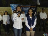 Claudia Murguía expuso su proyecto de campaña en la Colonia Bugambilias