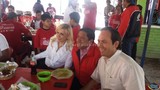 Susana Barajas de gira por Tuxpan, escuchando y proponiendo soluciones