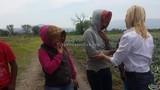 En visita a la zona agrícola de Sayula, Susana Barajas escuchó a la gente del Campo