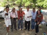 Entre Amigos, disfrutando en Tizatirla, junto al rio Tuxpan