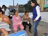 En la Colonia San José, asegura Claudia Murguía regresar con los ciudadanos y solucionar sus problemas