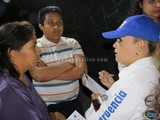 Gustavo Macias acompañó a Claudia Murguía en su visita al Pastor de Arriba