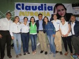 Gustavo Macias acompañó a Claudia Murguía en su visita al Pastor de Arriba