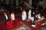 Ana Lizeth y David Augusto reciben la bendición Nupcial en la Santa Iglesia Catedral