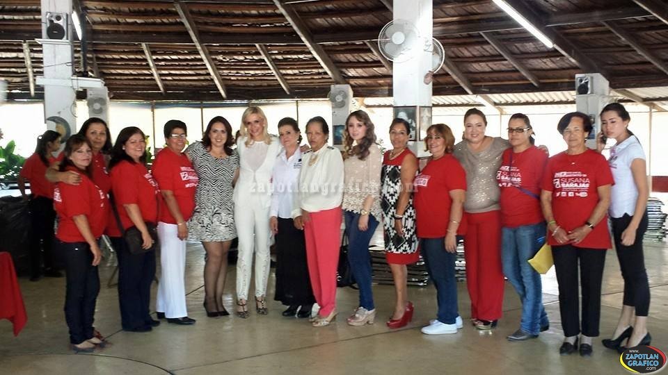 Susana Barajas cumple su primer compromiso, visitar los 16 municipios del Distrito 19