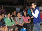 Vecinos de La Giralda mostraron confianza en Claudia Murguía