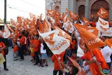 Aspecto de la Marcha de la Esperanza en Zapotlán El Grande, Jal