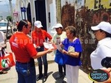 Apoyo total recibe Susana Barajas en su campaña por Sayula y Ciudad Guzmán.
