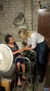 Susana Barajas apoyará a mujeres abandonadas y enfermas del distrito.