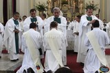 Jubilo en la Diocesis de Cd. Guzmán por la ordenación de 3 nuevos Sacerdotes