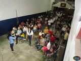 Claudia Murguía escuchó las peticiones de los colonos en Constituyentes