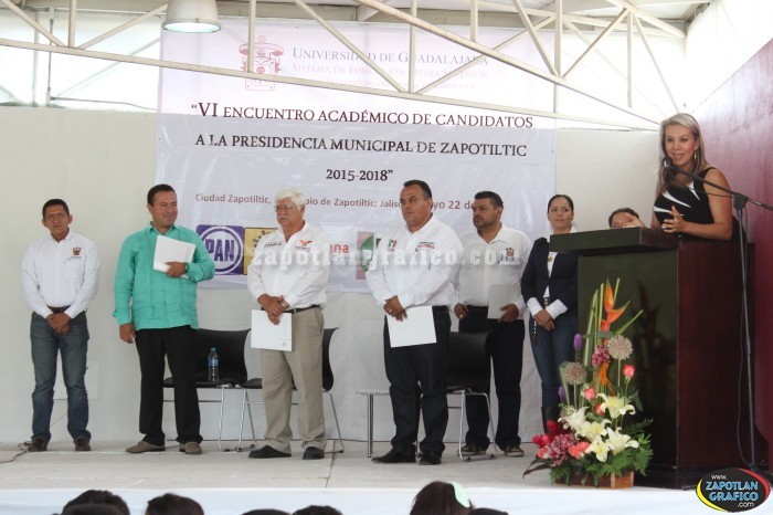 Ejercicio Formativo el Foro con Candidatos en la Preparatoria Regional de Zapotiltic