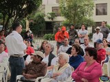 En Mansiones del Real y El Nogal, Alberto Esquer presentó su proyecto de Campaña