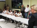 Susana Barajas felicitó al personal de MAGUSSA por su labor social