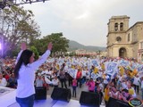 Aspecto del CIERRE de CAMPAÑA de Claudia Murguía en Zapotlán El Grande, Jal.