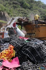 Tuxpan continúa con la disposición final de residuos inorgánicos